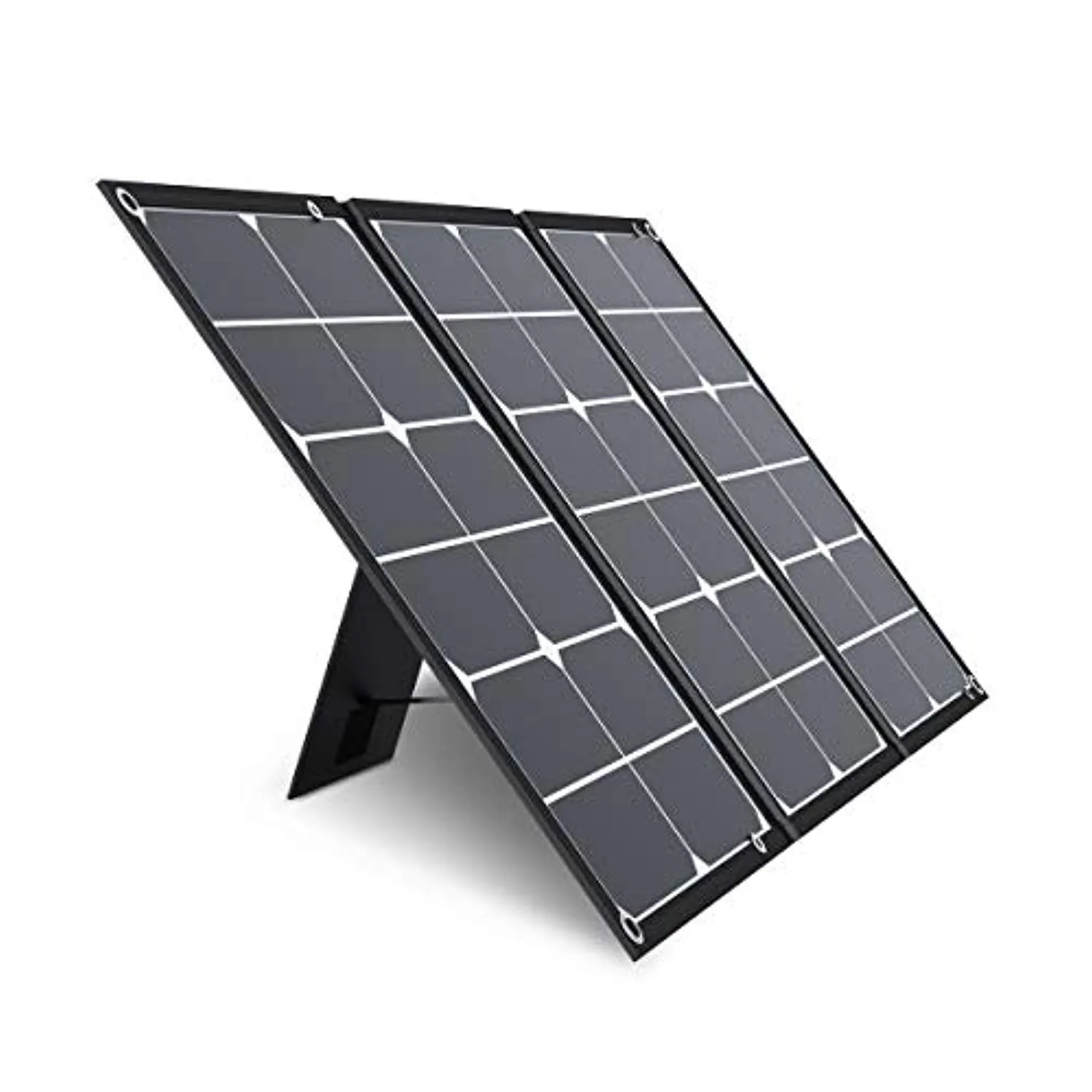 60W Solar Panel for Explorer 160/240/500 and HLS290 as Portable Solar Generator, Portable Foldable Solar Charger for Summer Camping