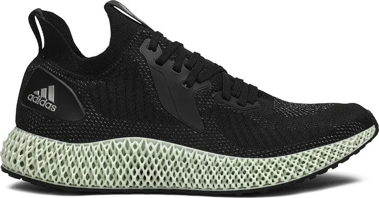 Adidas AlphaEdge 4D 'Reflective Core Black' Sneakers, black