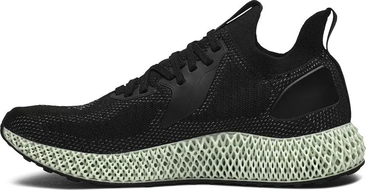 Adidas AlphaEdge 4D 'Reflective Core Black' Sneakers, black