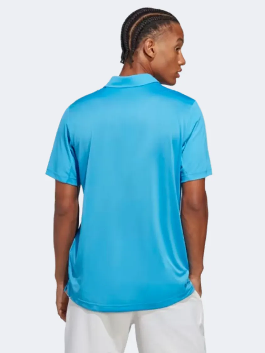 Adidas Club Men Tennis Polo Short Sleeve Pulse Blue