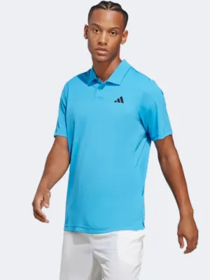 Adidas Club Men Tennis Polo Short Sleeve Pulse Blue