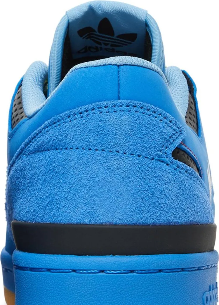 Adidas Hebru Brantley x Forum Low 'Rocket' sneakers, blue