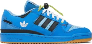 Adidas Hebru Brantley x Forum Low 'Rocket' sneakers, blue