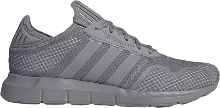 Adidas Swift Run X 'Triple Grey' sneakers, gray