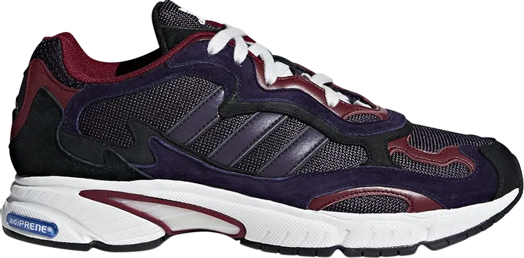 Adidas Temper Run 'Maroon Purple' Sneakers, Red