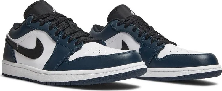 Air Jordan 1 Low Dark Teal Sneakers, Turquoise