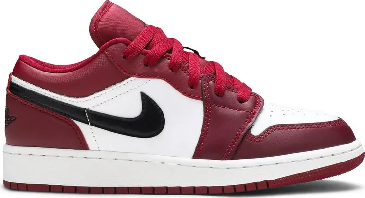 Air Jordan 1 Low GS Noble Red sneakers, red