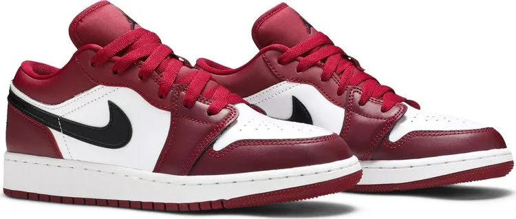 Air Jordan 1 Low GS Noble Red sneakers, red