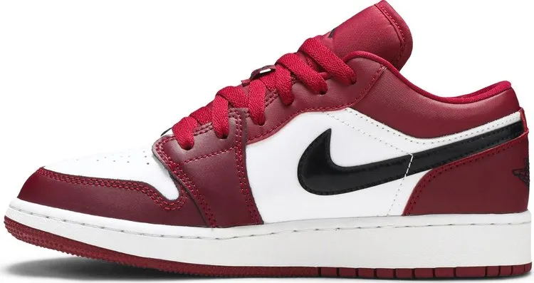 Air Jordan 1 Low GS Noble Red sneakers, red