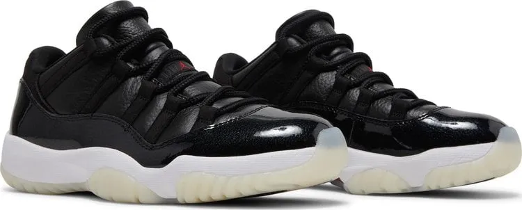 Air Jordan 11 Retro Low 72-10, black