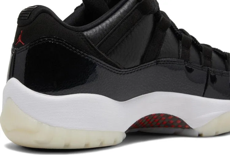 Air Jordan 11 Retro Low 72-10, black