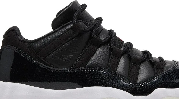 Air Jordan 11 Retro Low 72-10, black