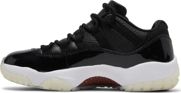 Air Jordan 11 Retro Low 72-10, black