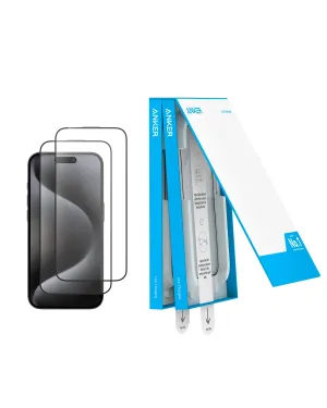 Anker Easy Fit Screen Protector  Kit  (HD, 2-Pack)