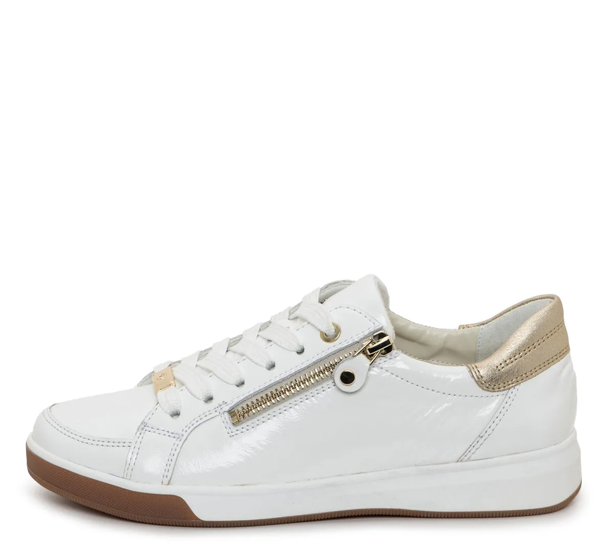 ARA REI LOW WHITE PATENT