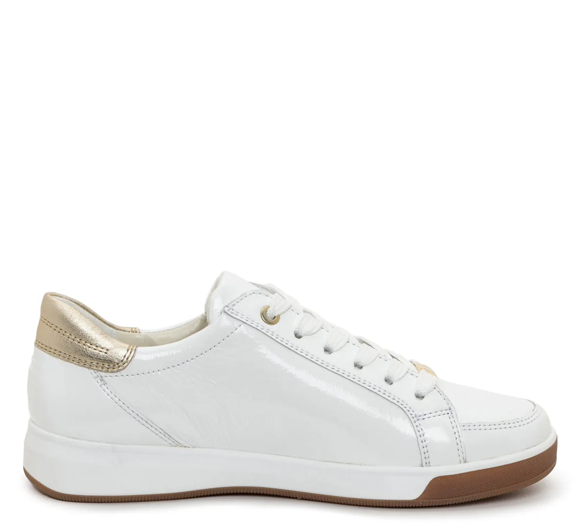 ARA REI LOW WHITE PATENT