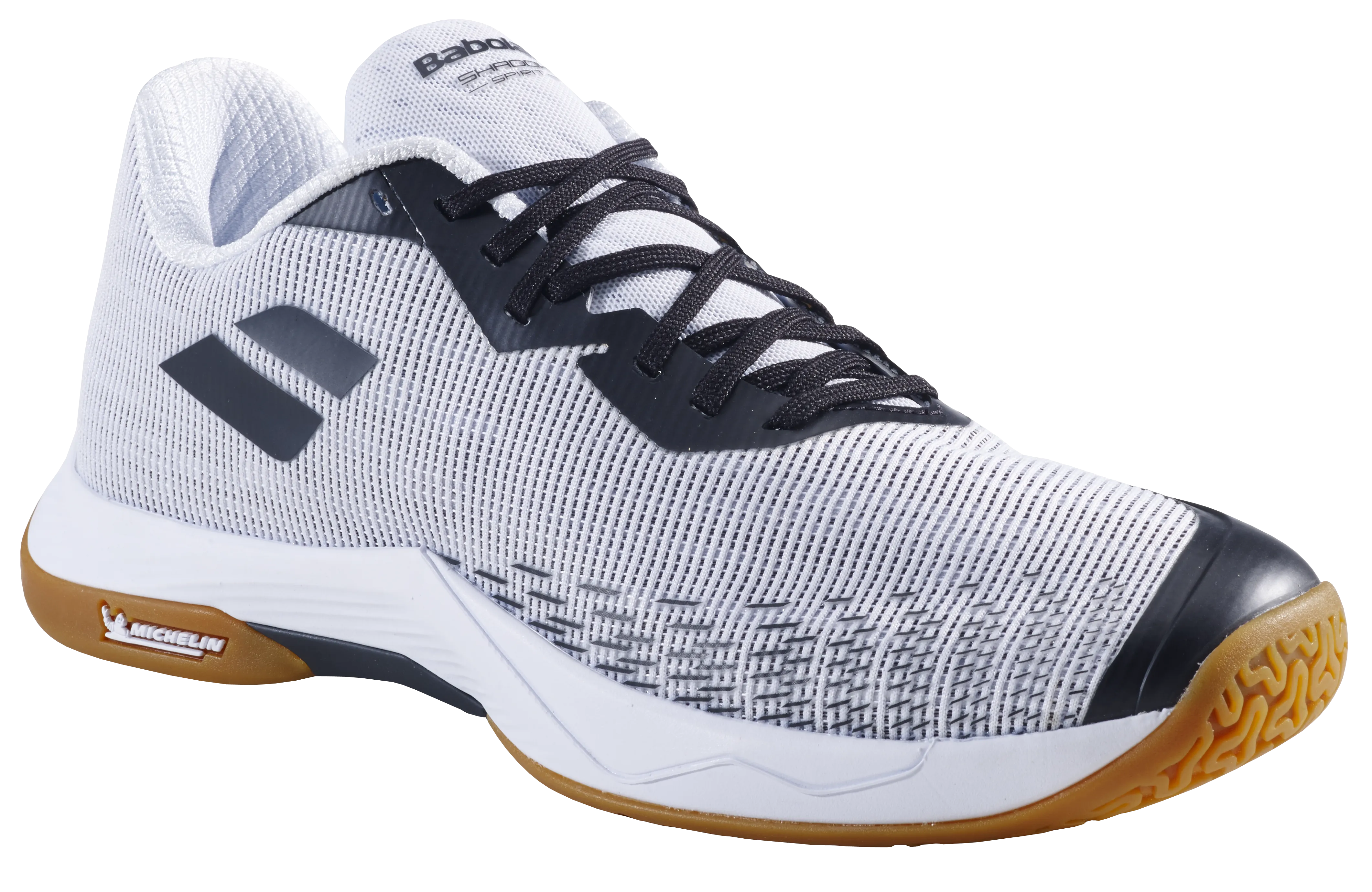 Babolat Shadow Spirit 2 White/Black Men's Court Shoe