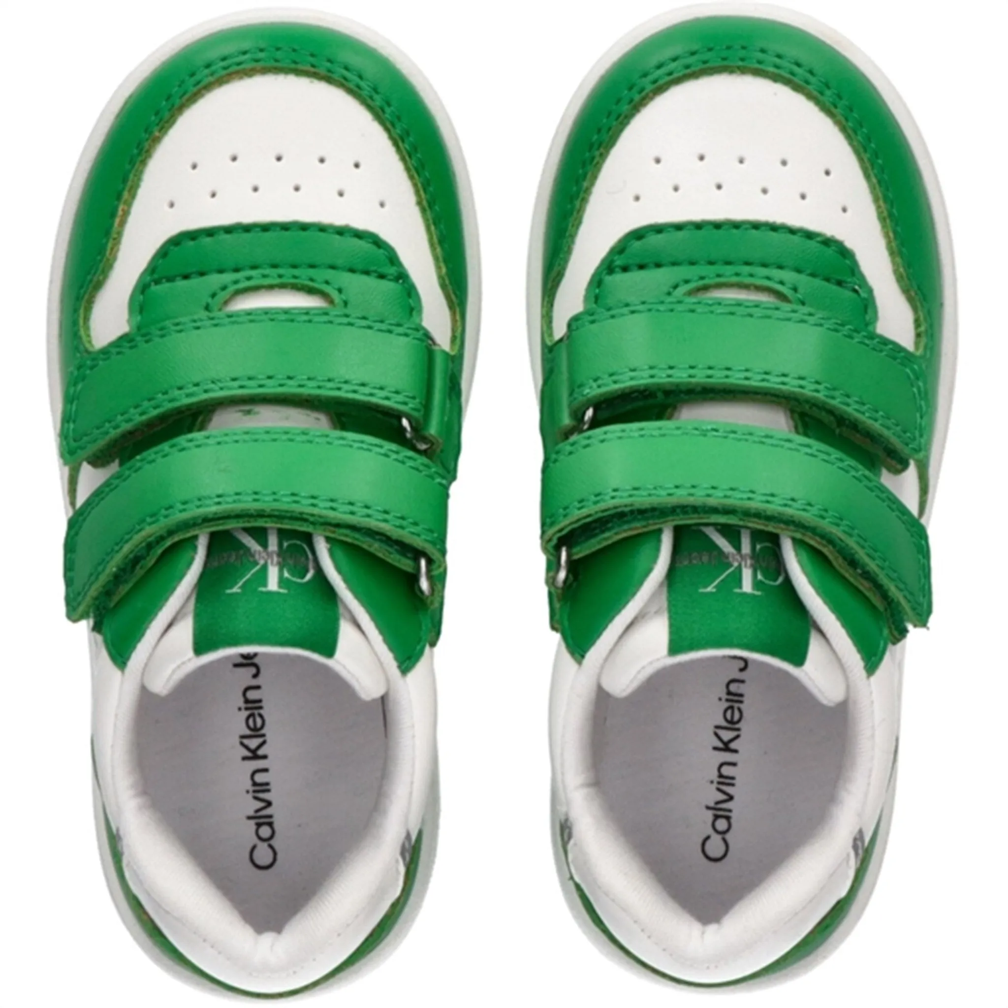 Calvin Klein Low Cut Velcro Sneakers Green/White