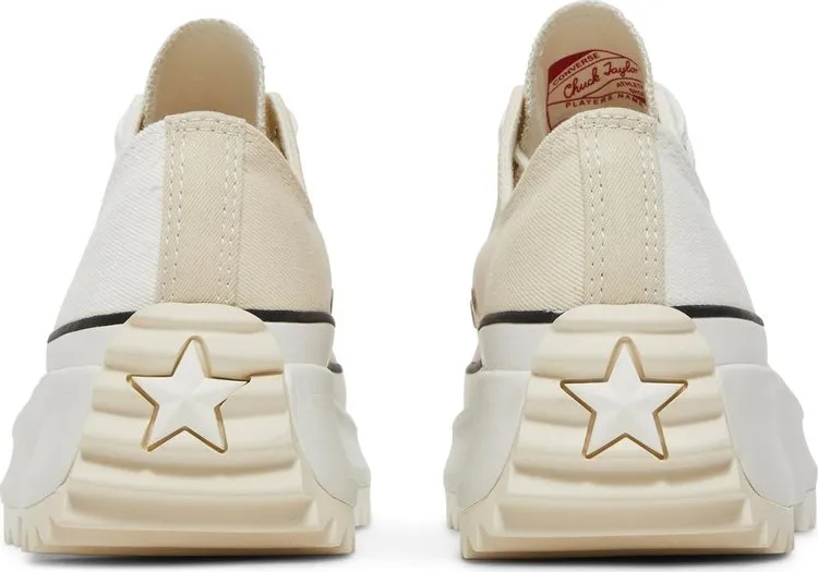 Converse Run Star Hike Low Summer Denim - Vintage White, cream