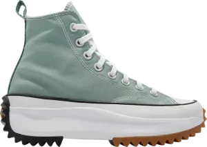 Converse Run Star Hike Platform High Jade Unity Sneakers, Green