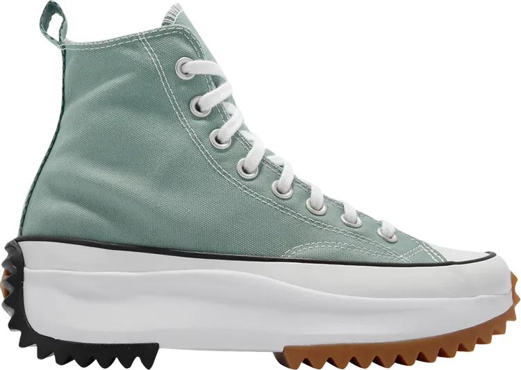 Converse Run Star Hike Platform High Jade Unity Sneakers, Green