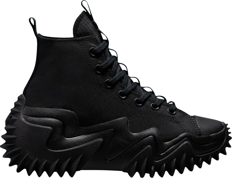 Converse Run Star Motion High Triple Black sneakers, black