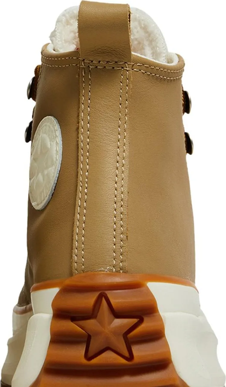 Converse Wmns Run Star Hike High Sherpa - Nomad Khaki, brown