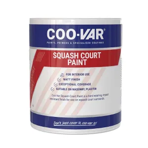 Coo-Var 5ltr Squash Court Paint