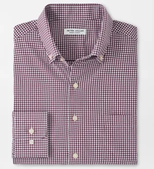 Cranbrook Performance Poplin Sport Shirt in Winterberry by Peter Millar