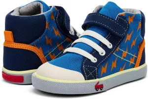 Dane See Kai Run Sneakers, Blue/Bolts