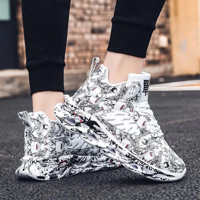 Doodle Casual Running Leather Sneakers