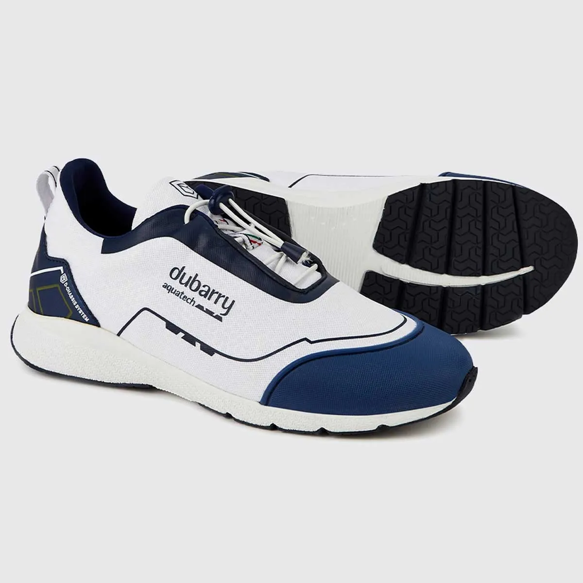 DUBARRY Mauritius Unisex Technical Sailing Trainers - White