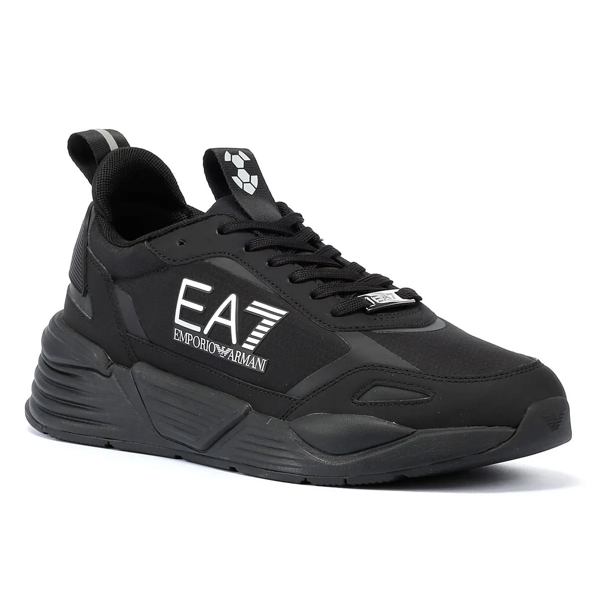 EA7 Ace Runner Exagon Men's Black Trainers