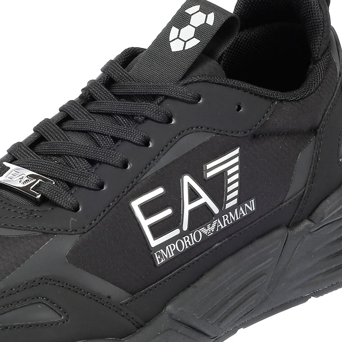 EA7 Ace Runner Exagon Men's Black Trainers