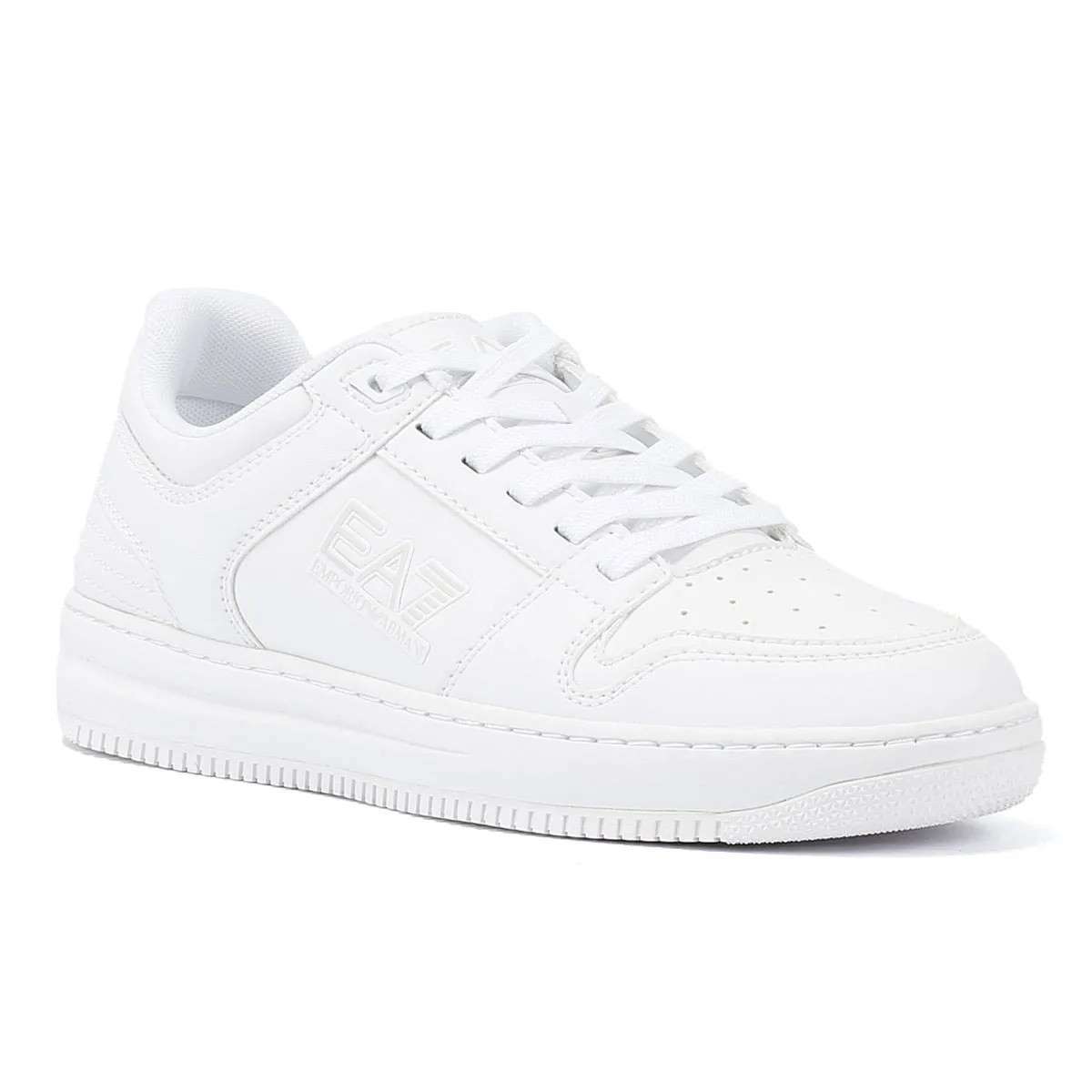 EA7 Slasher White Trainers