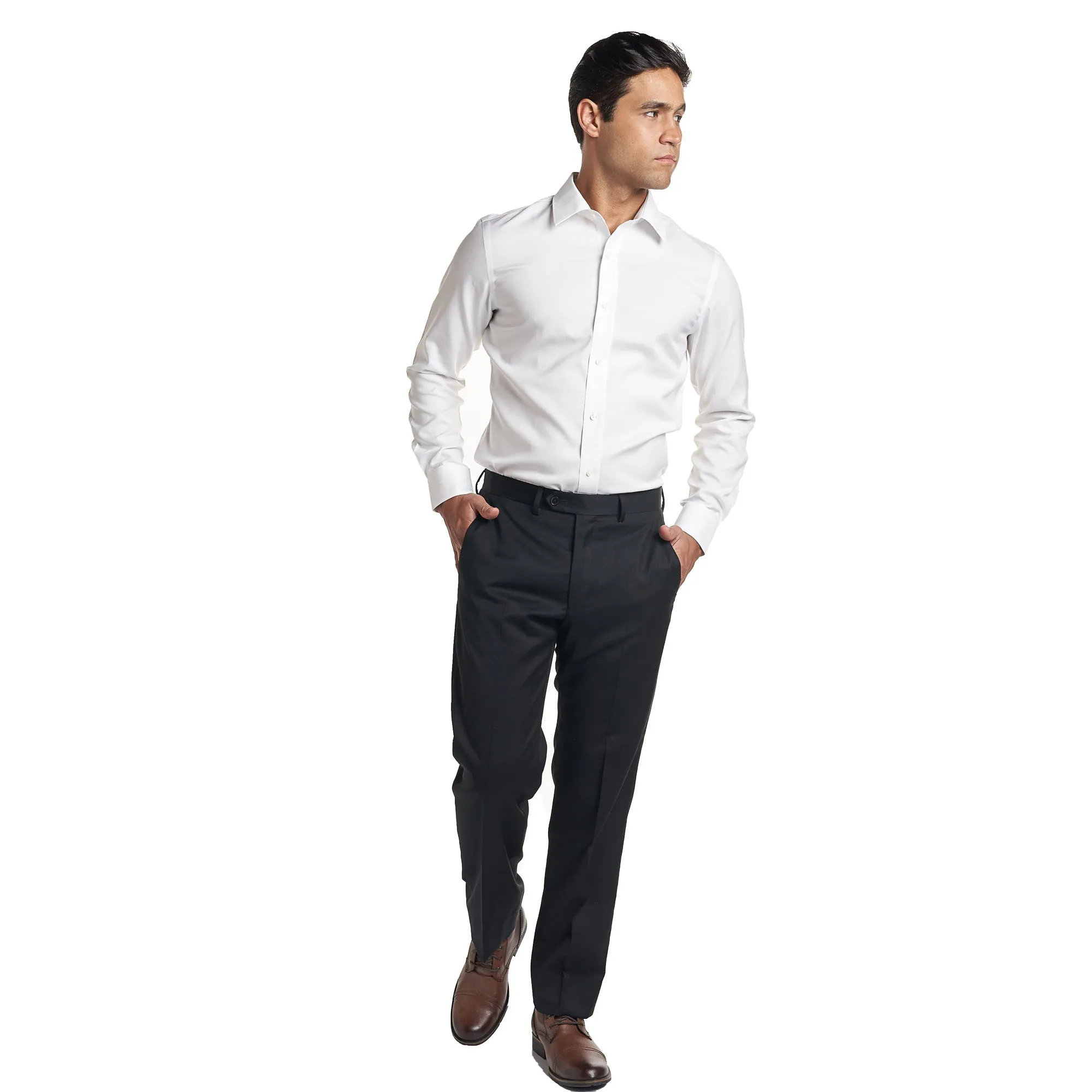 Easy Care Dress Shirt Standard Fit - White