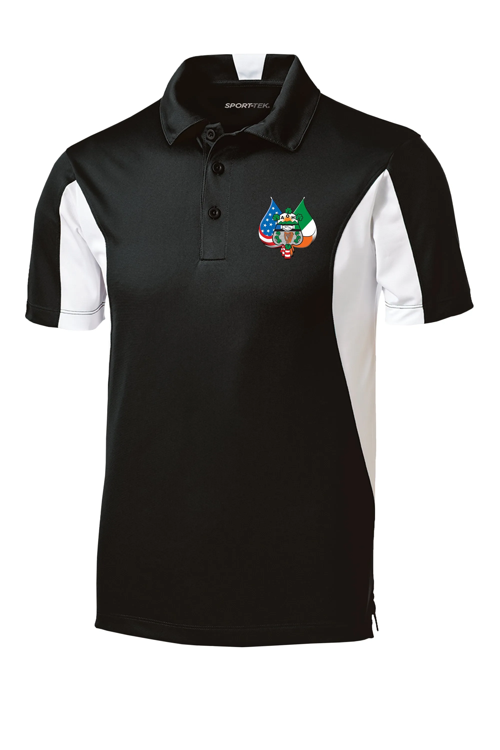 Embroidered Sport-Tek® Side Blocked Micropique Sport-Wick® Polo