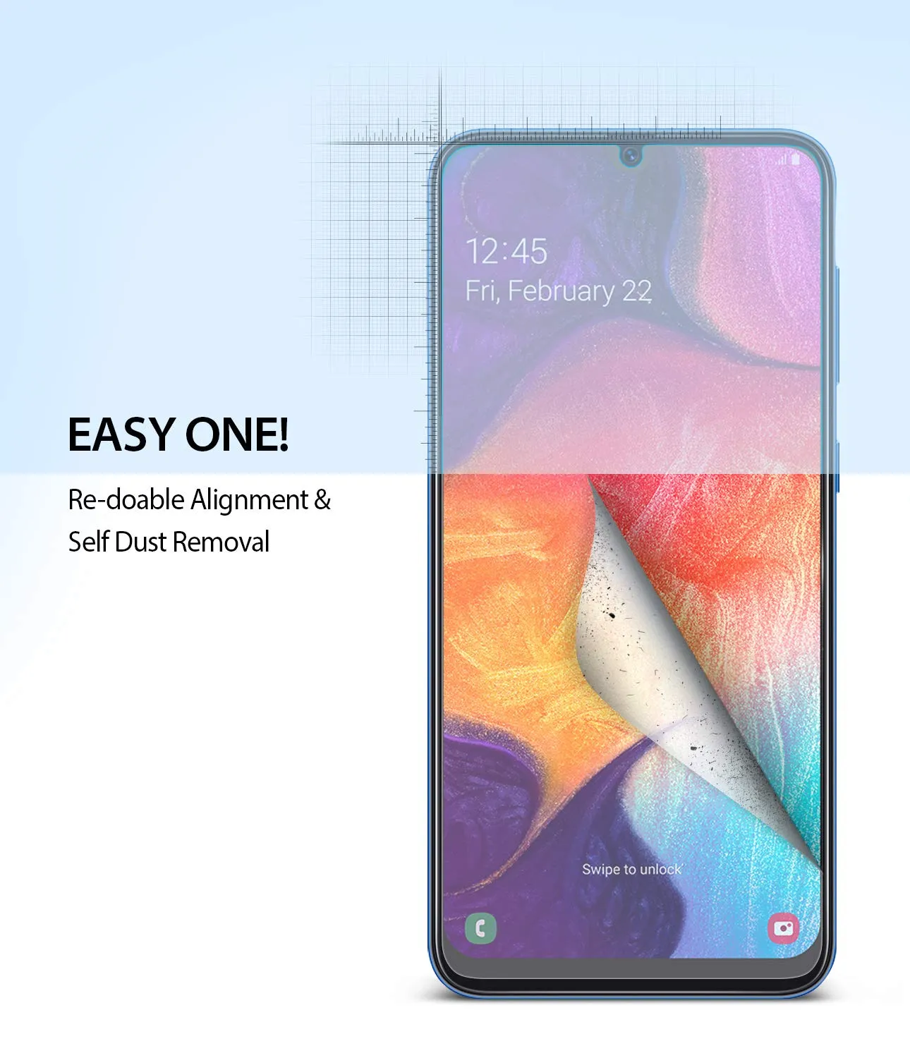 Galaxy A50 Screen Protector | Dual Easy Film