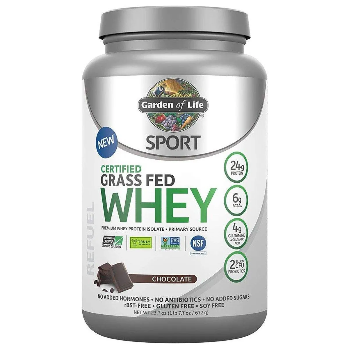 Garden Of Life Sport Certified Grass Fed Whey 20 Servings