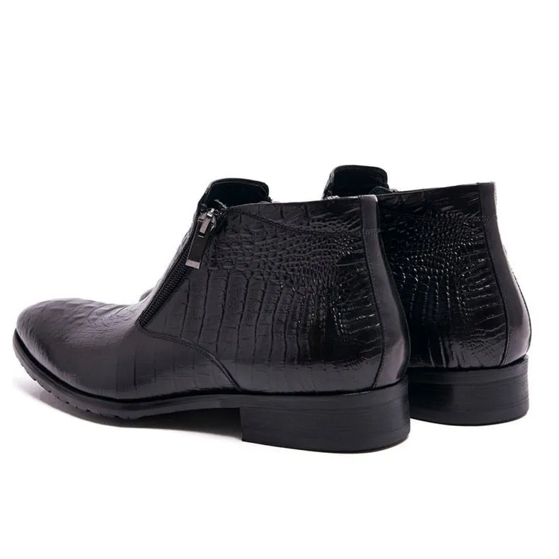 GatorLuxe Zipper Ankle Boots