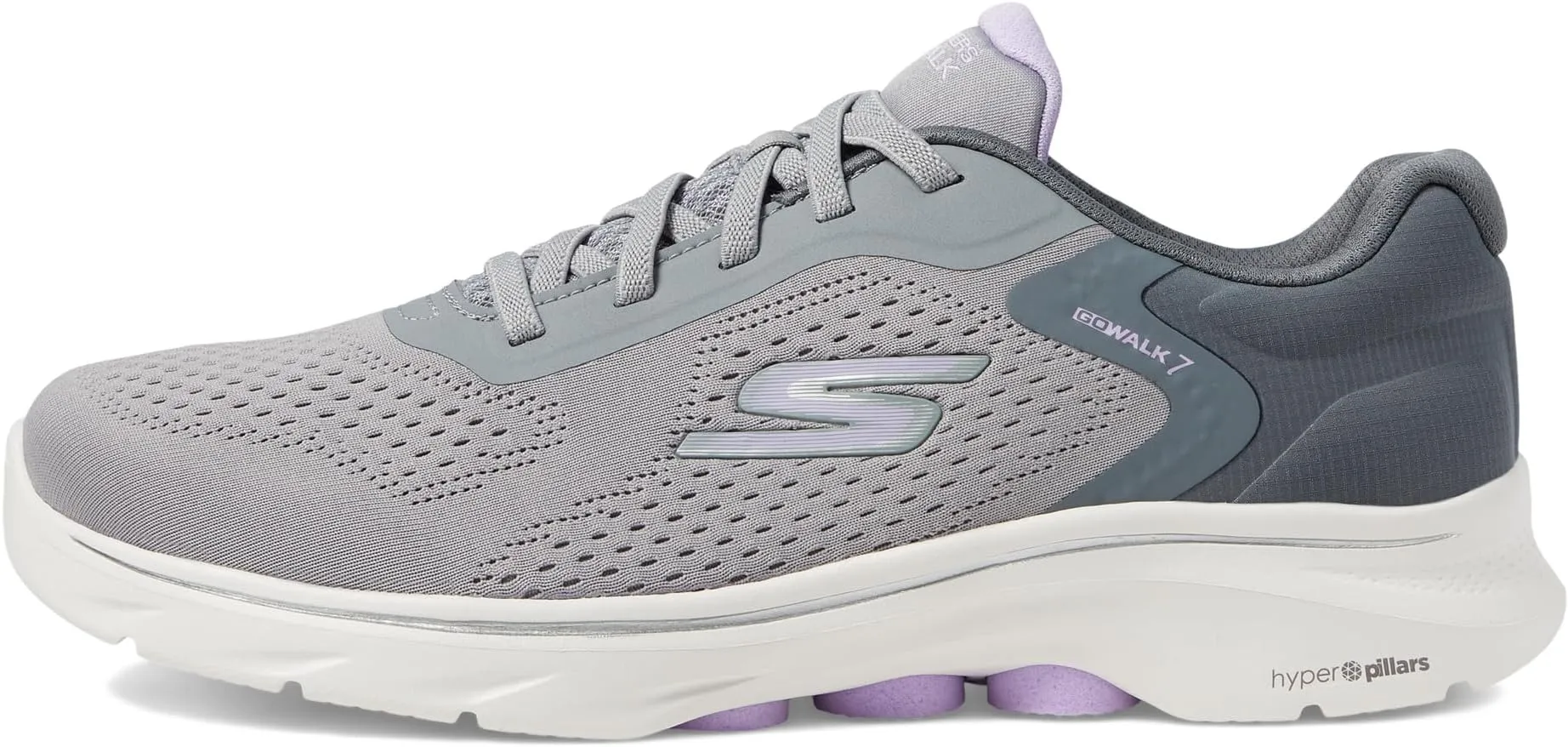 Go Walk 7 - Cosmic Waves SKECHERS Performance, Gray/Lavender