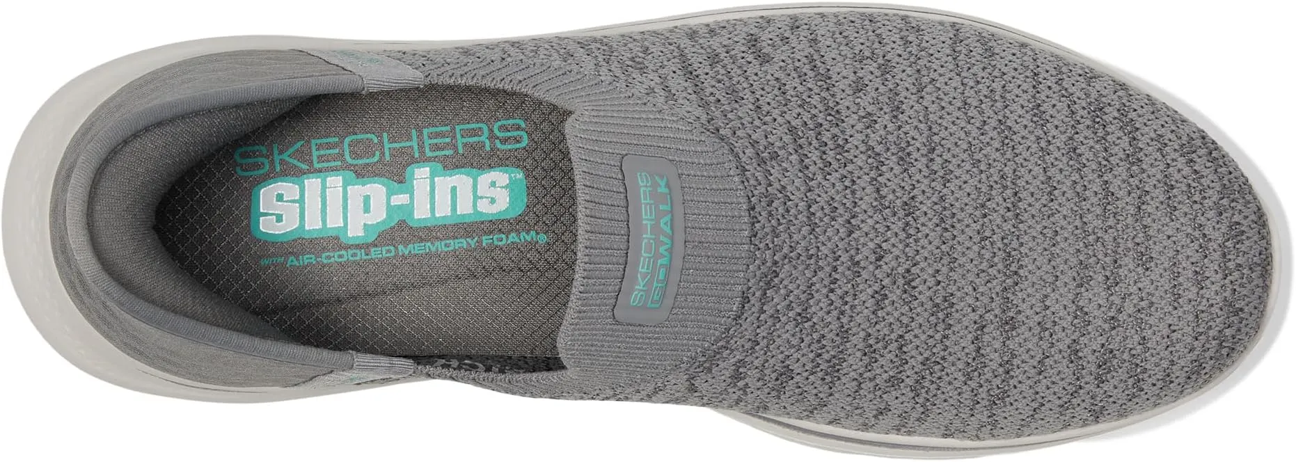 Go Walk 7 Springtime Hands Free Slip-Ins SKECHERS Performance Sneakers, gray