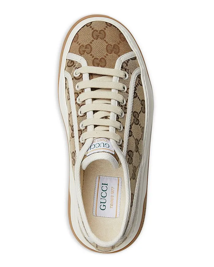 Gucci Women's Original GG Platform Low Top Sneakers