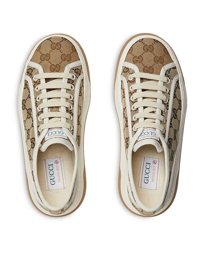 Gucci Women's Original GG Platform Low Top Sneakers