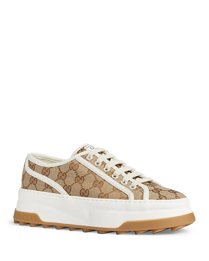 Gucci Women's Original GG Platform Low Top Sneakers