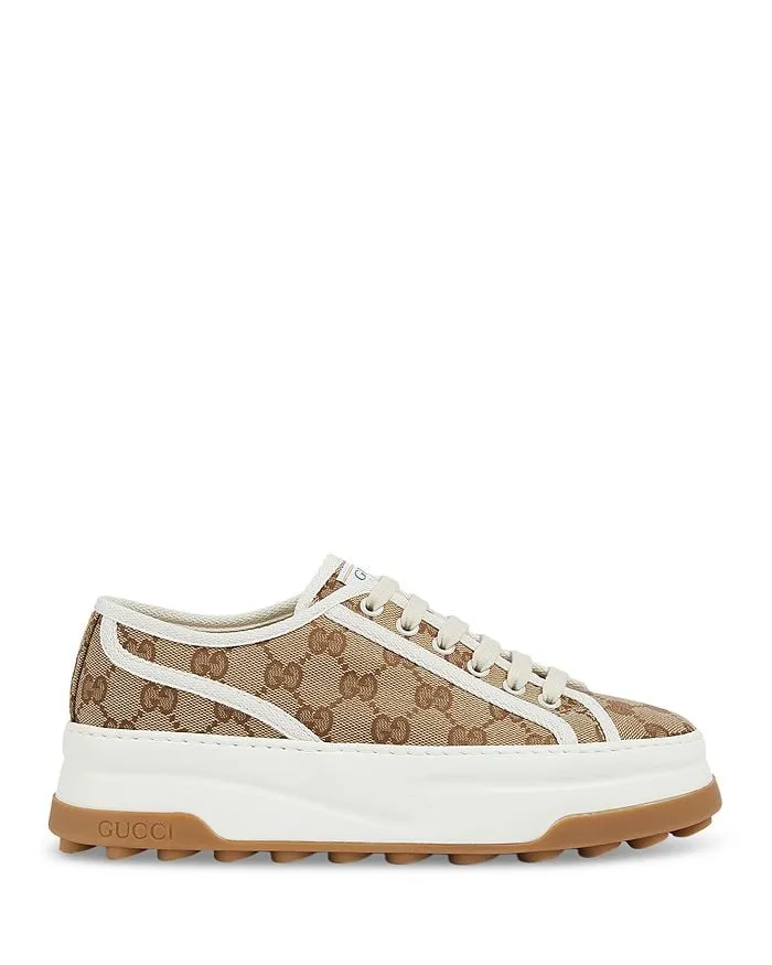 Gucci Women's Original GG Platform Low Top Sneakers