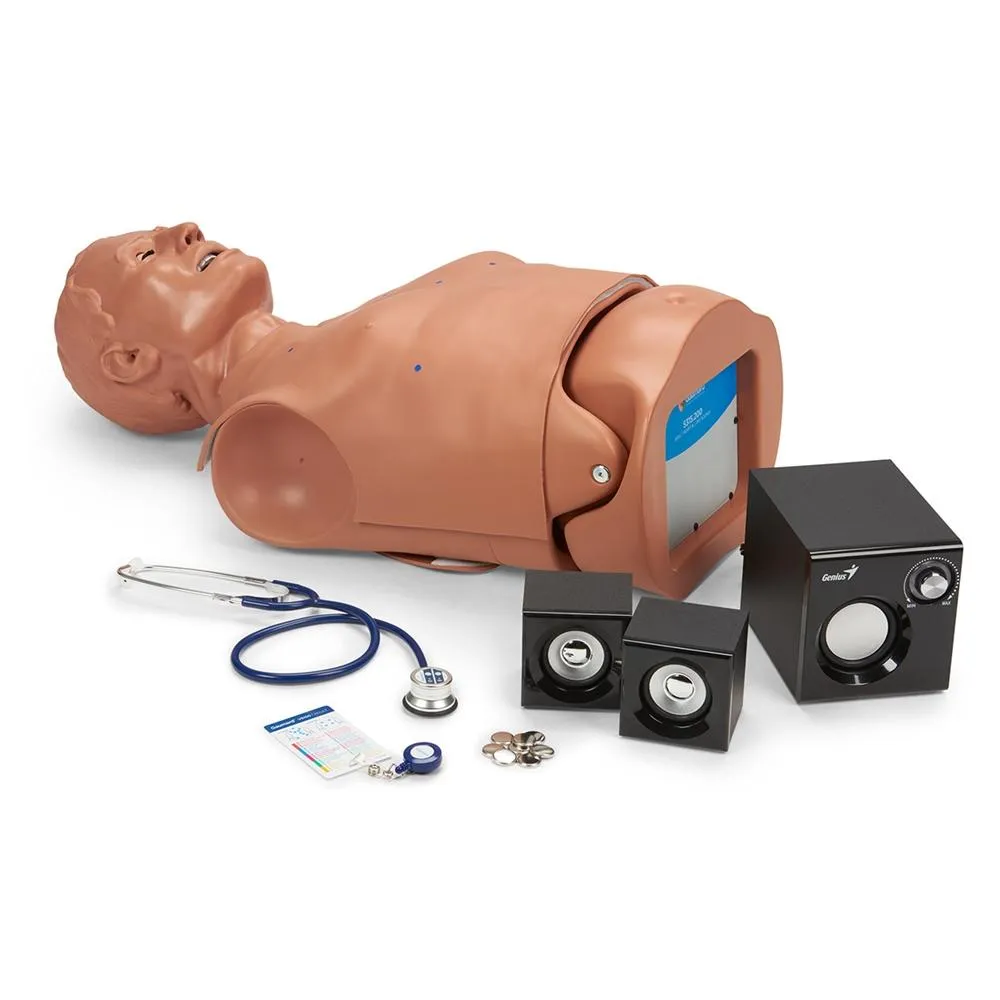 HAL® Adult Airway and CPR Trainer with Heart and Lung Sounds, Light