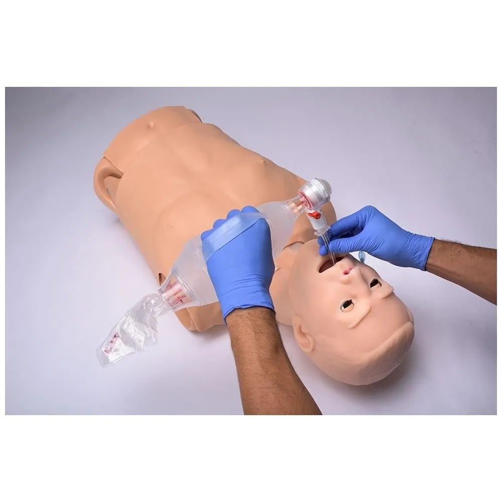 HAL® Adult Airway and CPR Trainer with Heart and Lung Sounds, Light