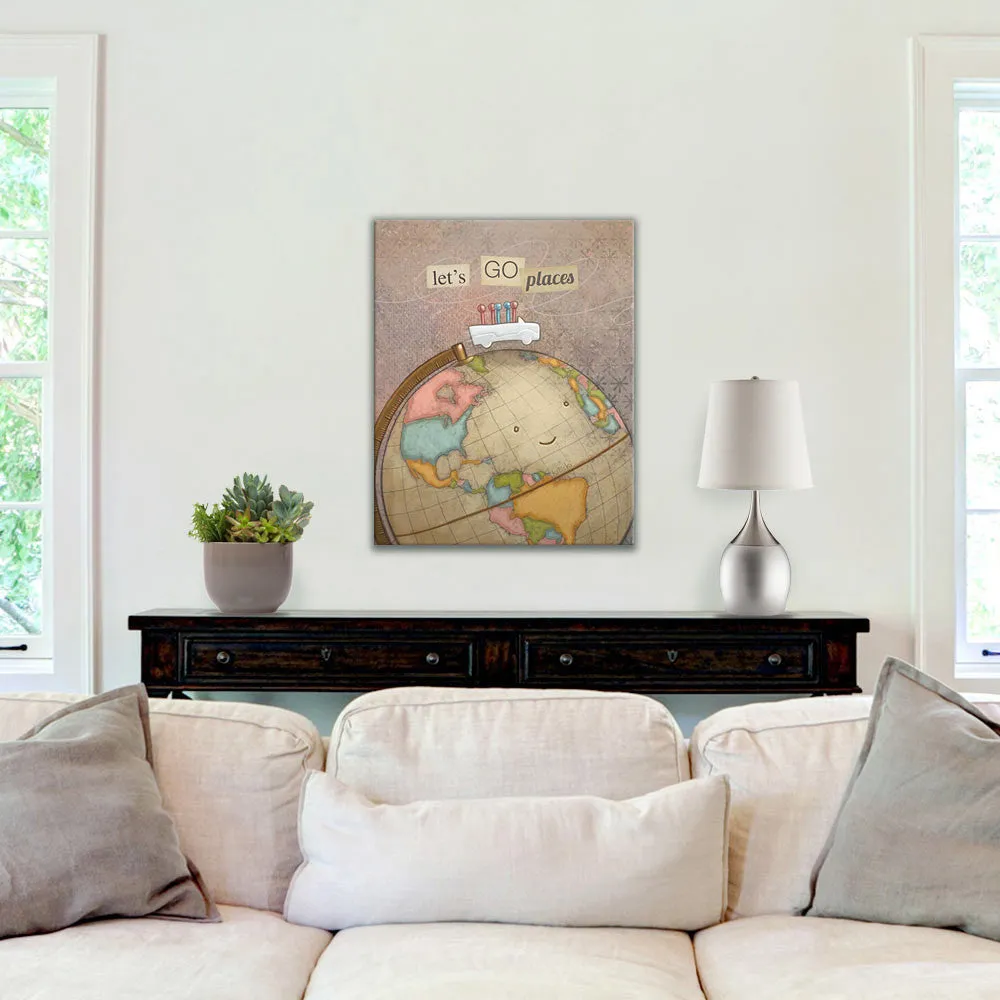 Let's Go Places Gallery Canvas Print