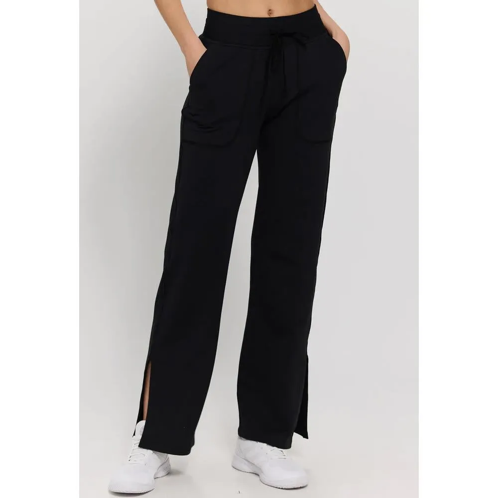 Lija Women's Wide Leg Pant - Black